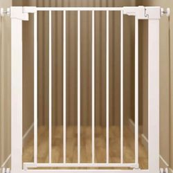 32" Wide Narrow Safety Gate, Pressure Mount, 
