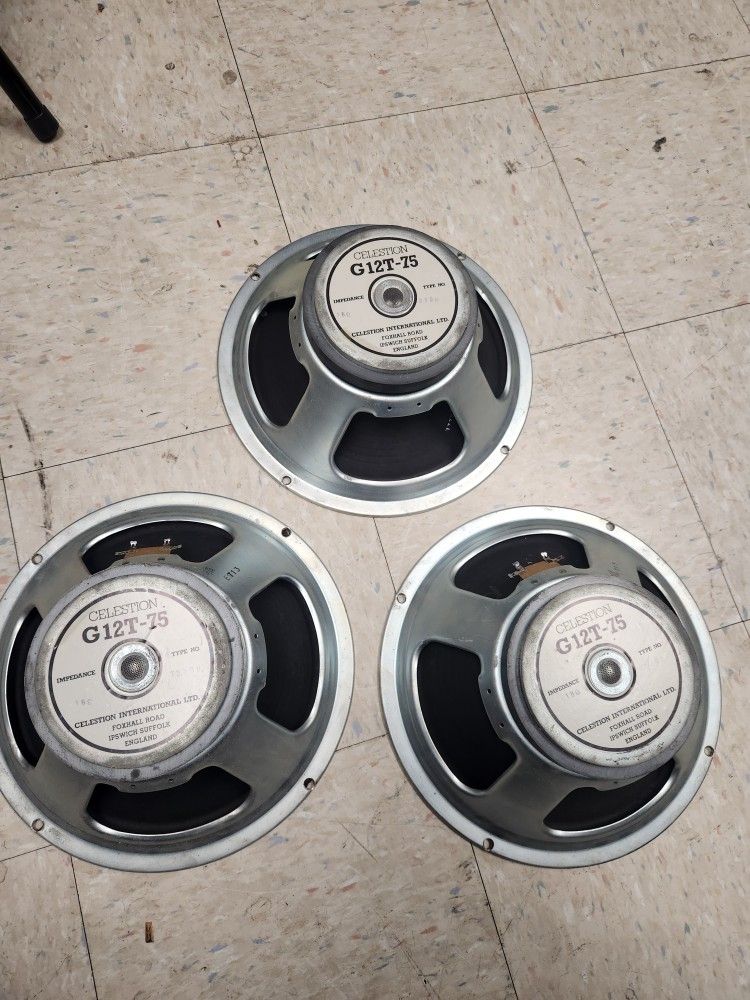 Celestion G12t-75 Speakers 