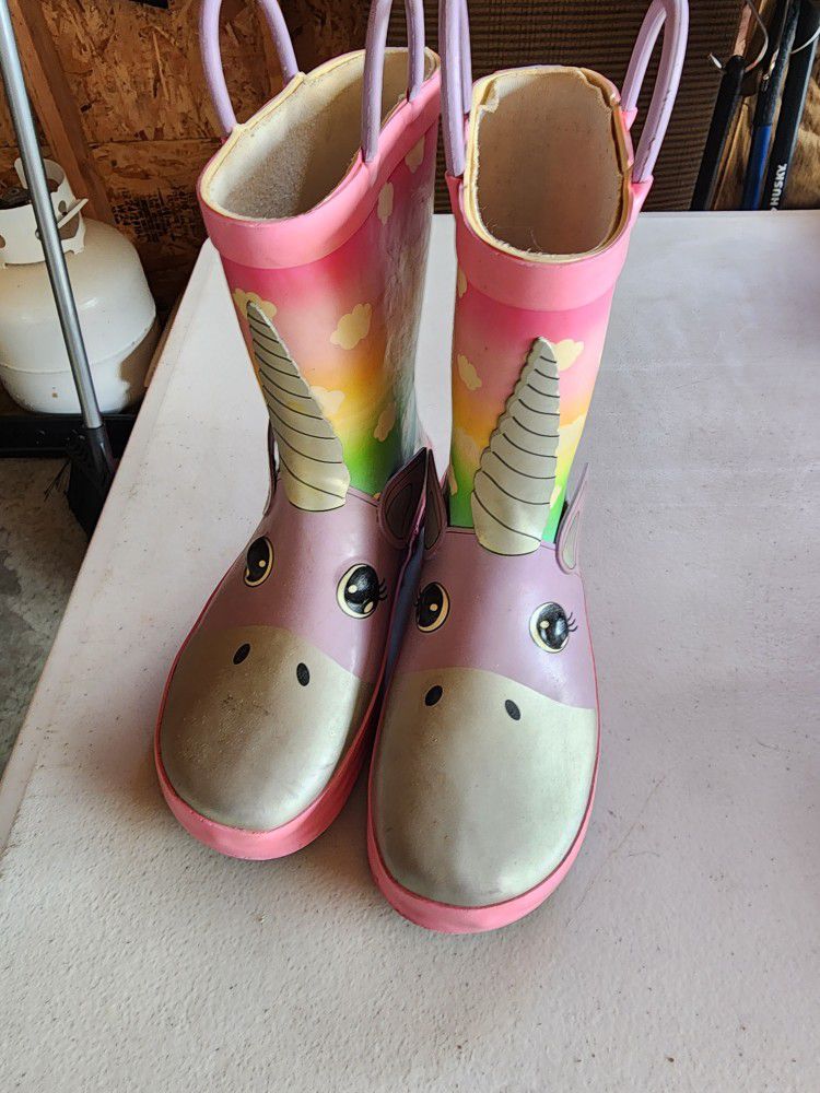 Rain Boots Girls 13/1