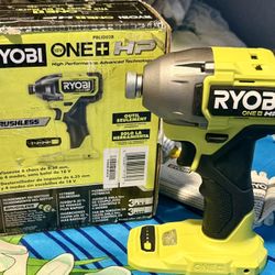 RYOBI ONE+ HP 18V Brushless Cordless 1/4 in. 4-Mode Impact Driver (Tool Only)
