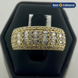 Men’s diamond ring in 10k gold