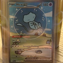 Mew EX 232/091 - Paldean Fates - Special Illustration Rare Full Art