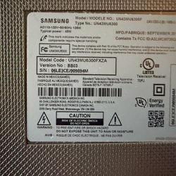 2 Samsung 43” TV’s