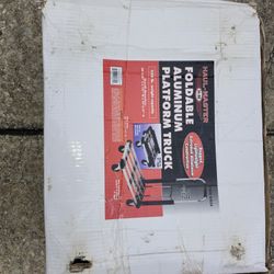 Haul Master Foldable Aluminum Platform Truck