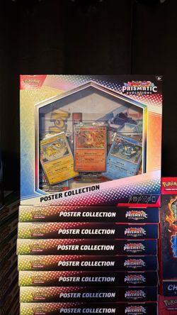 Pokémon Prismatic Evolutions Poster Collection Box