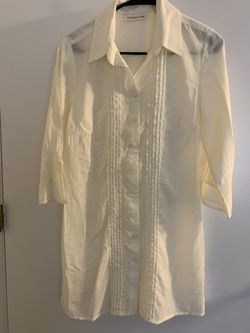 Coldwater Creek Size S Long Tunic Blouse