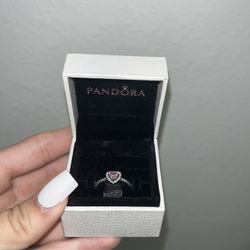 Pandora Pink Heart Ring