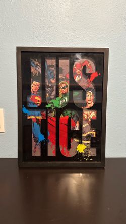 Marvel & DC Superhero Wall Art Bundle (5 Pieces) – $40