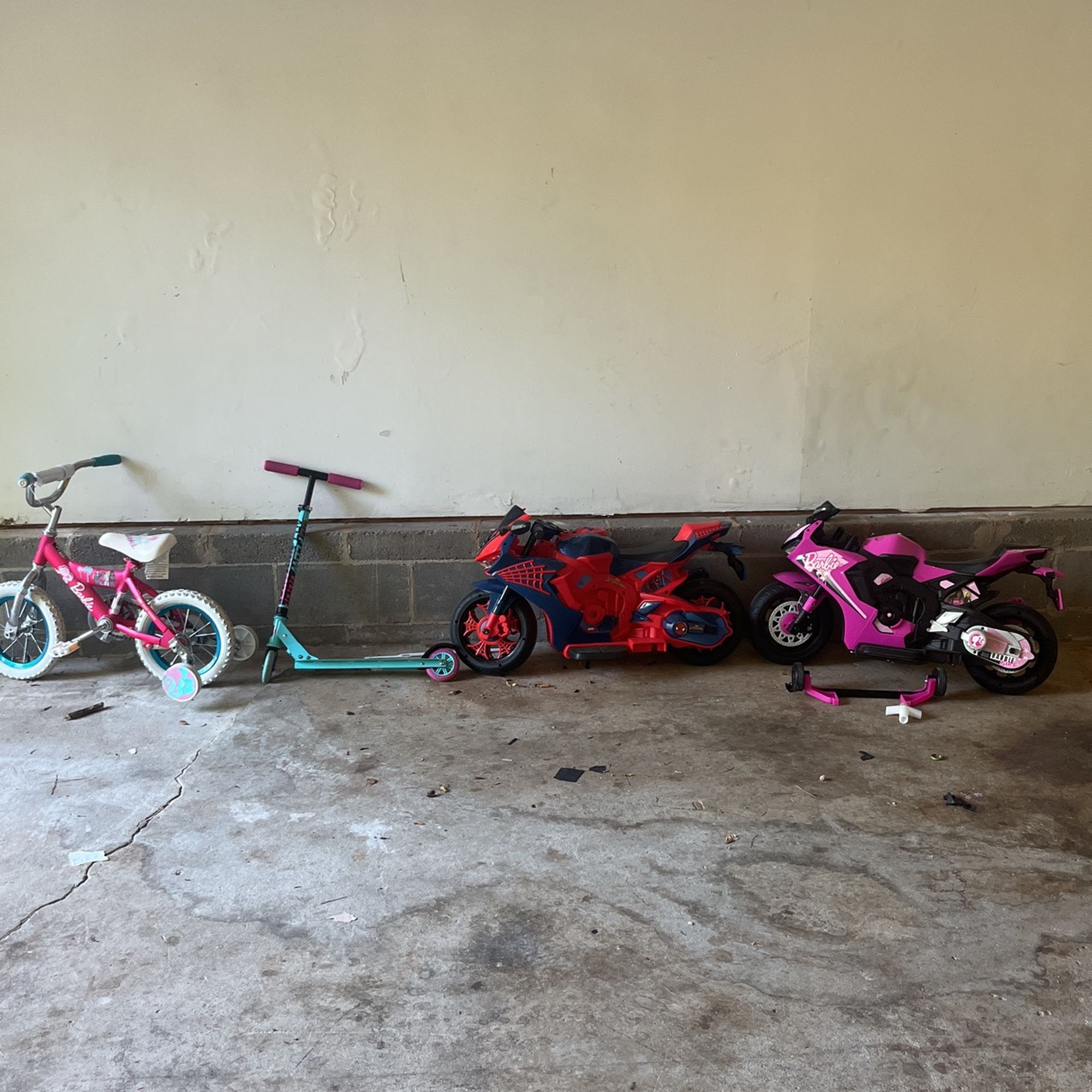Moving Sale!!!! Kids Bikes