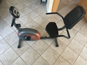 Marcy Recumbent Bike