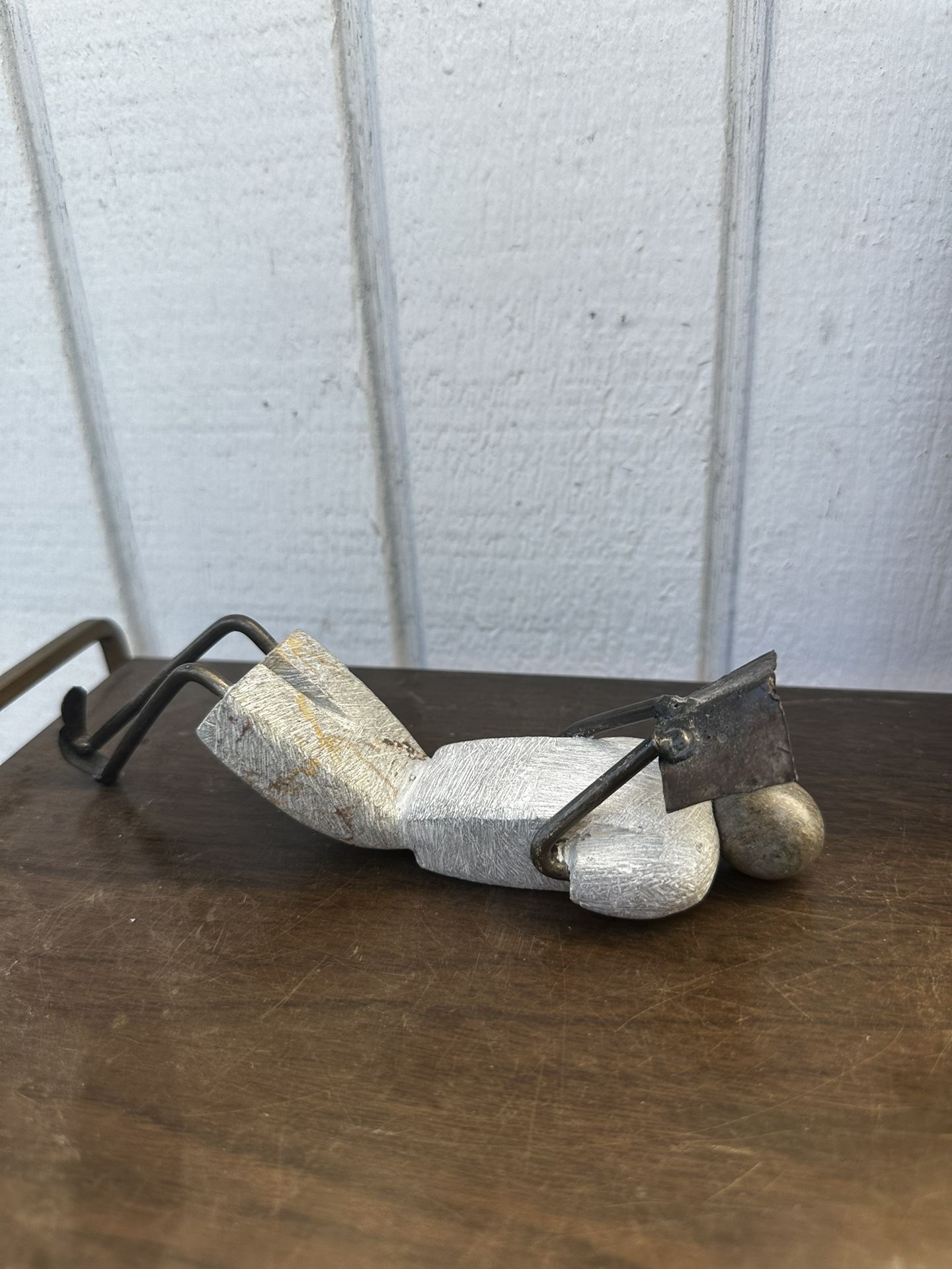 Stone Reading Sculpture Art Decor Unique