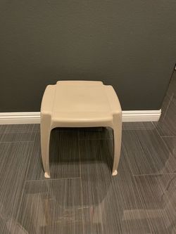 Resin Plastic Stool or Side Table