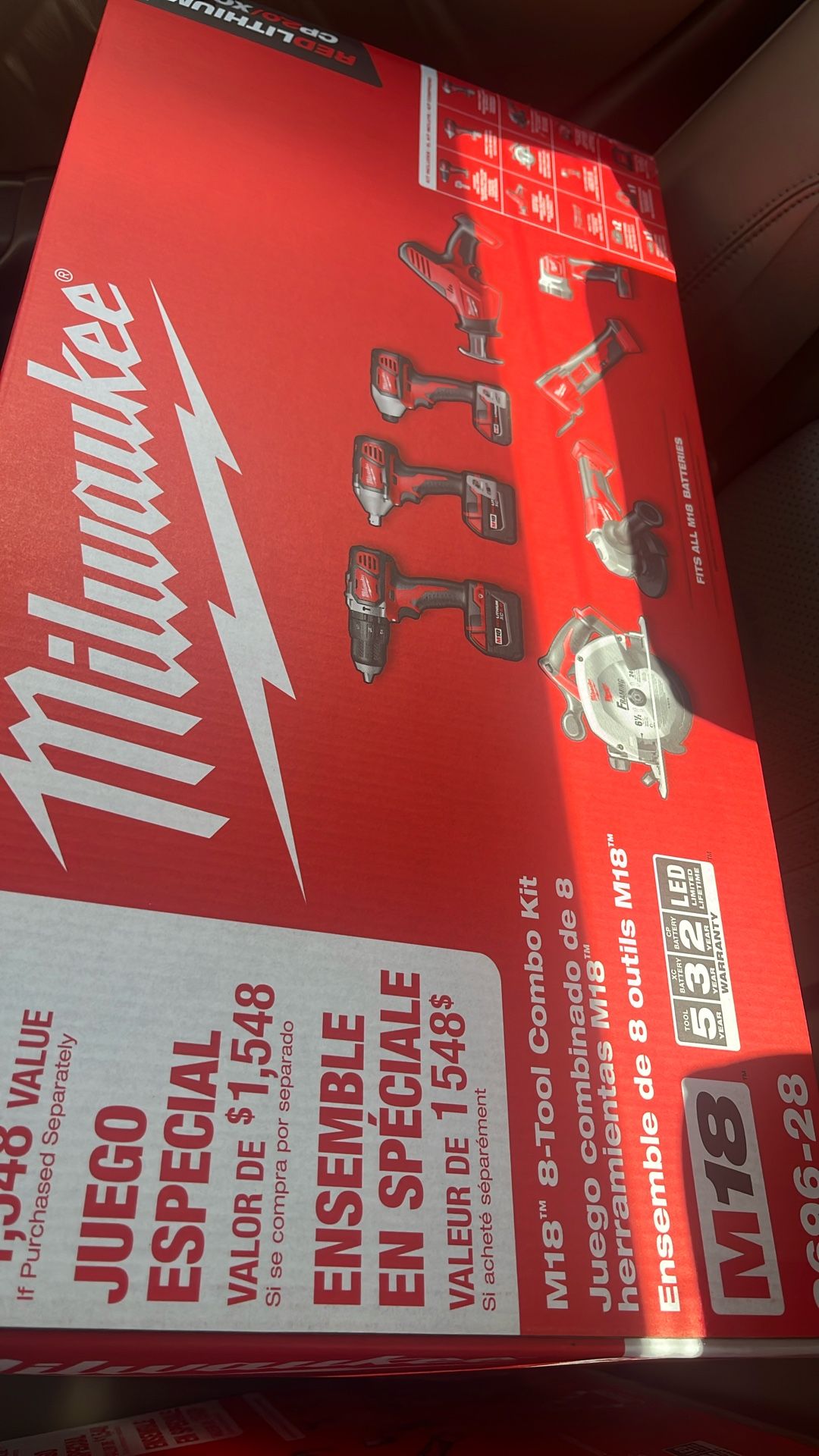 Milwaukee Tool Set