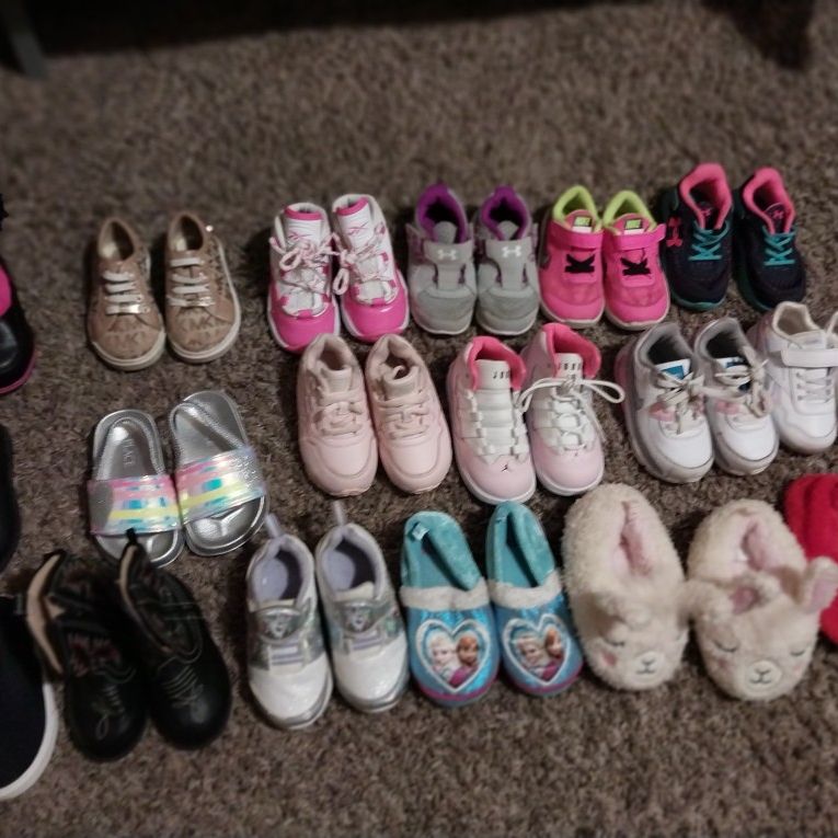  Various Toddler Shoes Size 5-7