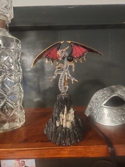 Black Magic Dragon Figurine – Glass Eye Studio, Made with Swarovski® Elements