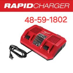 Milwaukee
M18 18-Volt Lithium-Ion Dual Bay Rapid Battery Charger