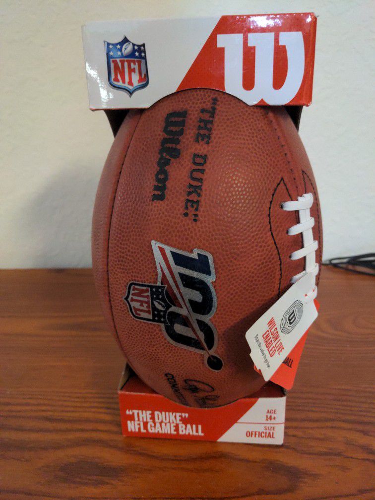 Wilson "The Duke" NFL Game Ball