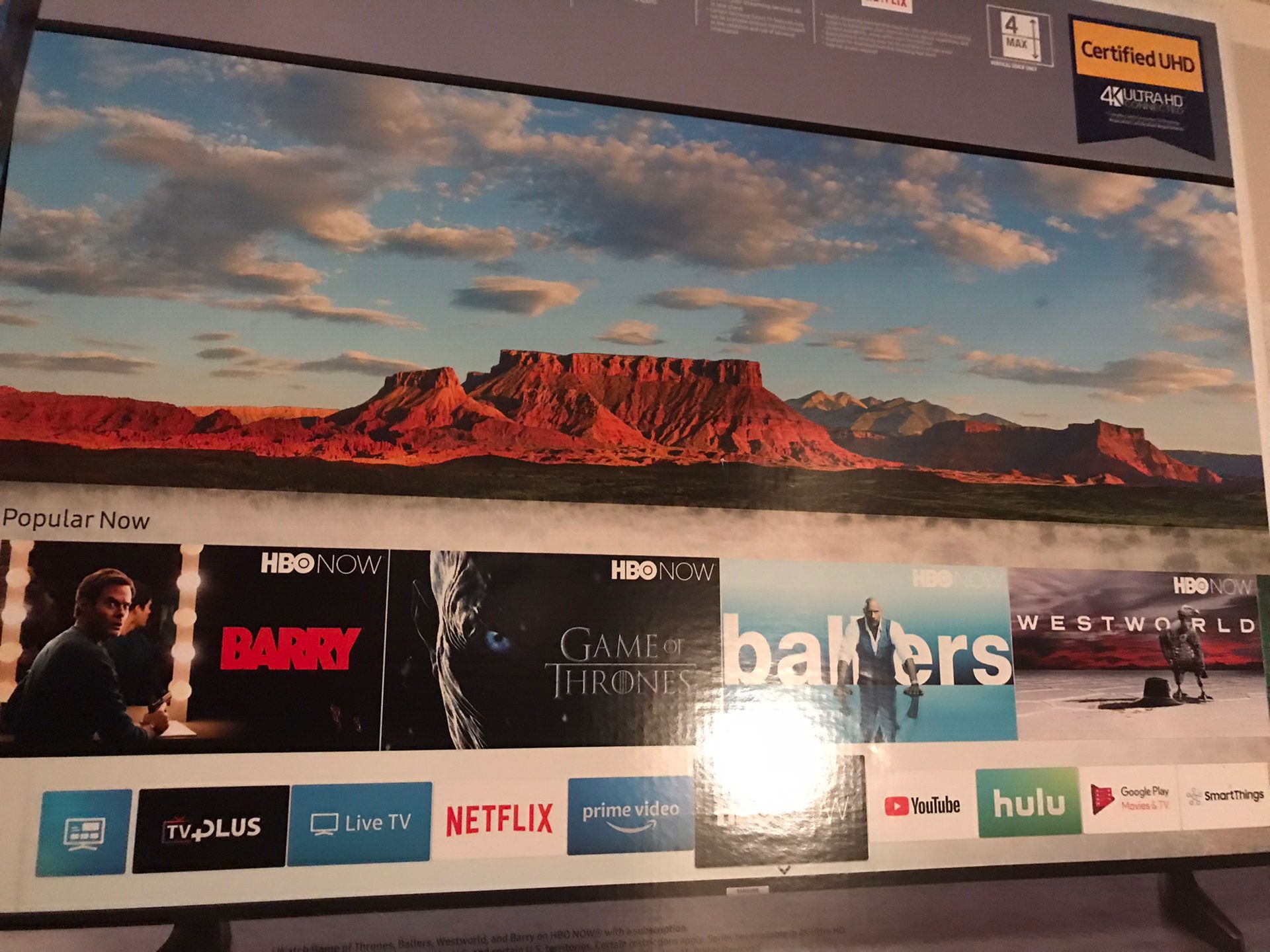 Samsung 4K Ultra 65 Inch Tv 