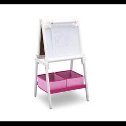 Delta Children MySize Double-Sided Easel Delta Children MySize Kids Double-Sided Storage Easel -Ideal for Arts & Crafts, Drawing, Homeschooling and Mo