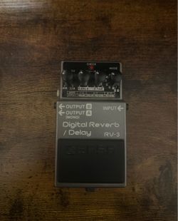 Boss Digital Reverb/Delay RV-3 Pedal