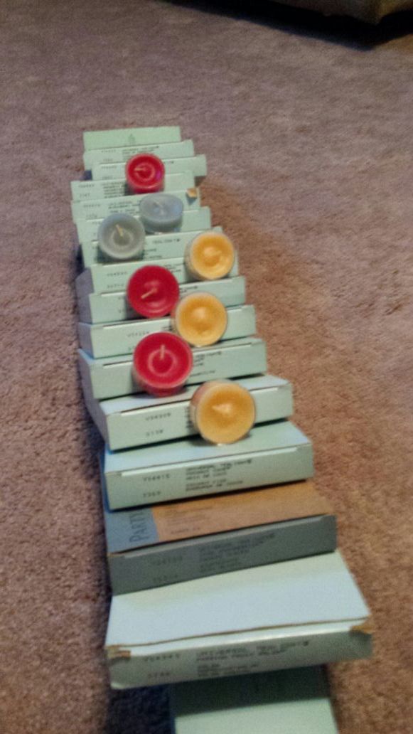 Lot of Party lite tealights