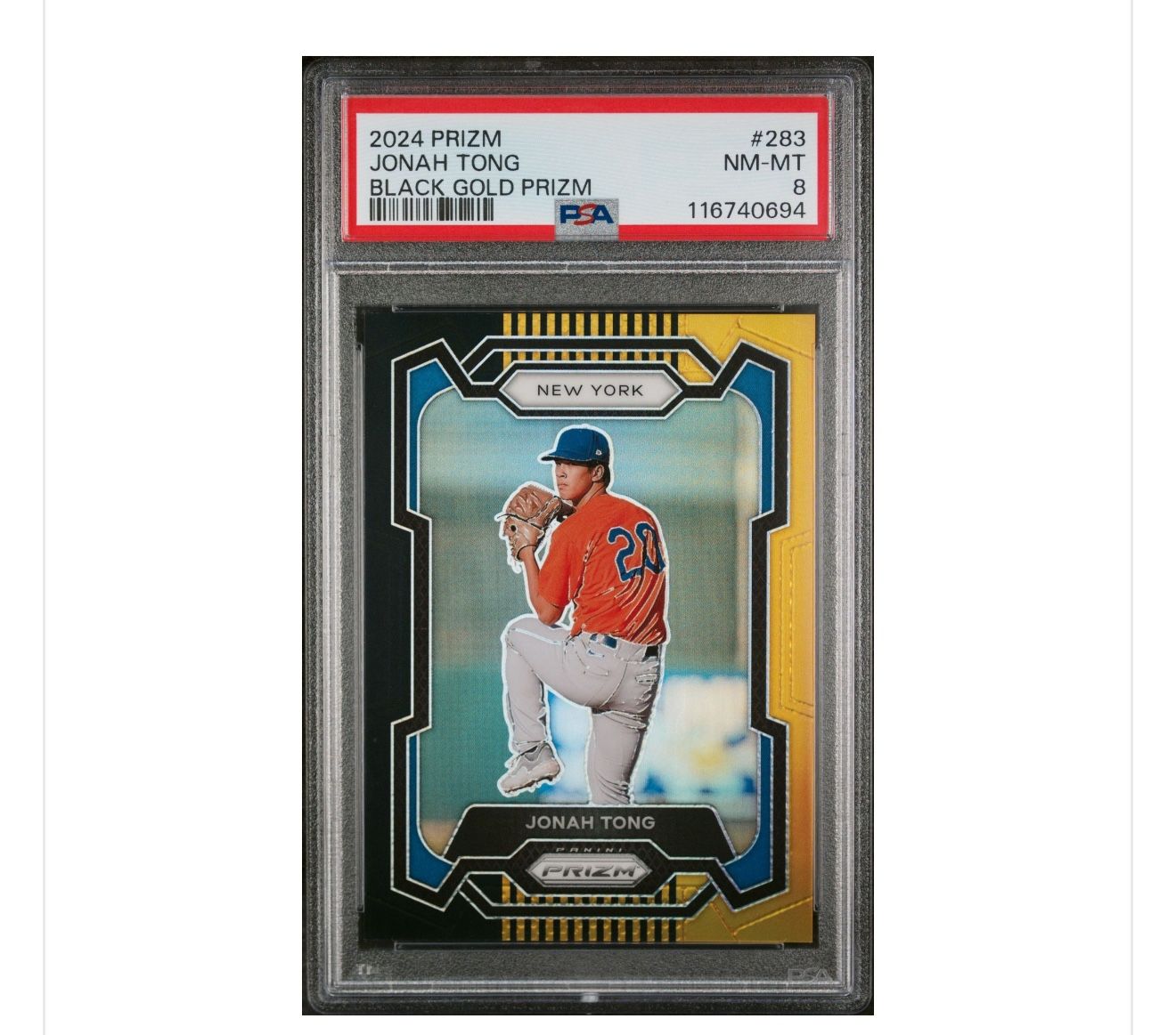 Jonah Tong New York Mets