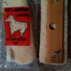 Lamswool Applicator & Pad