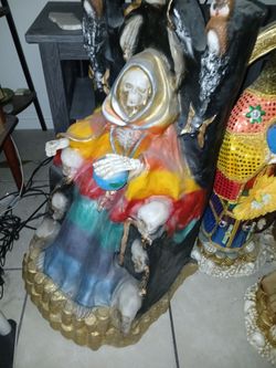 Santa Muerta thrown