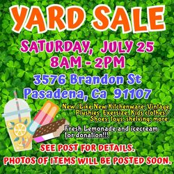YARD SALE