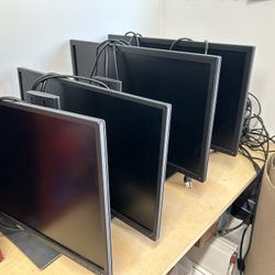 20" & 23.8" DELL Monitors (Like NEW) Bundle