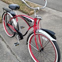 26"  Schwinn Cruiser Deluxe Single Speed Beach Cruiser 
