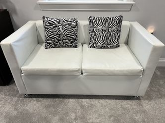 Sofa 2-Seater Artificial Leather  By Orren Ellis