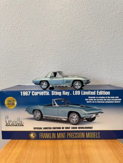 Franklin Mint 1967 Corvette Sting Ray L89 Limited Edition