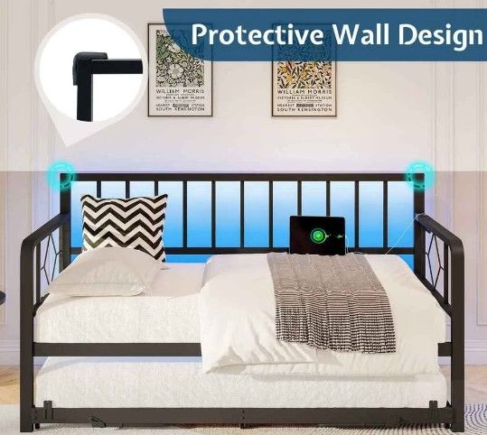 Metal Trundle Bed Frame