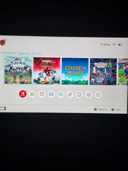 Nintendo Switch with Teal Joy-Cons