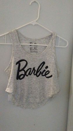 Barbie crop tank