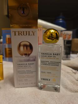 Truly Vanilla Baby Luxury Body Oil 3.1 oz