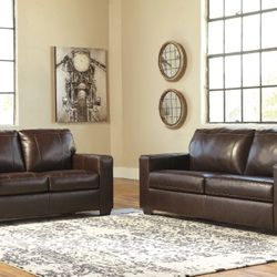 Morelos Chocolate Living Room Set


