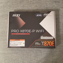 MSI X870E-P PRO WIFI AMD AM5 ATX Motherboard