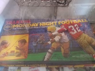 Vintage abc monday night football game