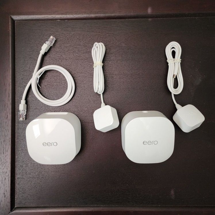 eero 6 WI-FI Router and (1) Extender