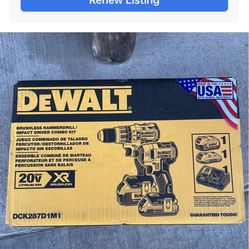 XR Hammer Drill And Impact Driver Kit 