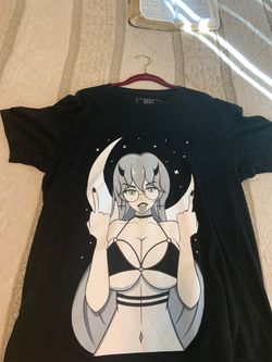 Four eyes anime girl Tee