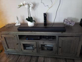 Grey 74" Inch Tv Console