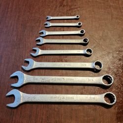 Husky Wrench Set - 8 Wrenches