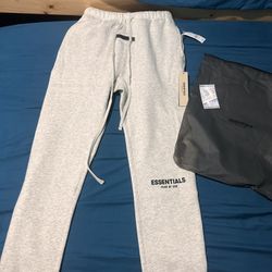 size Xs Light Oatmeal Essentials Sweats