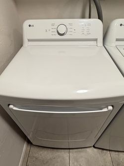 LG Ultra Large Electric Dryer (DLE6100W) 7.3 cu. ft. - Clean & Works Great!