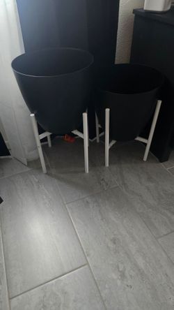 Planters with stands new never used