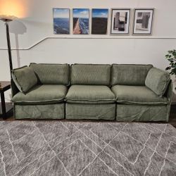 Anabei Modular Sectional New Green - FREE DELIVERY