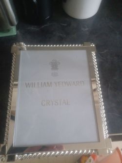 William Yeoward Crystal Picture Frame – NEW IN BOX